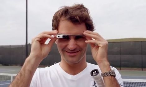 federer google glass