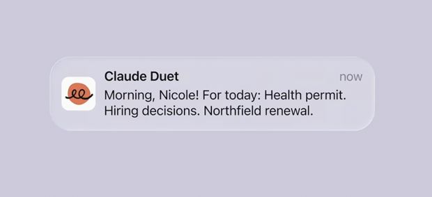 claude duet