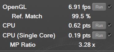 cinebench punteggi totali