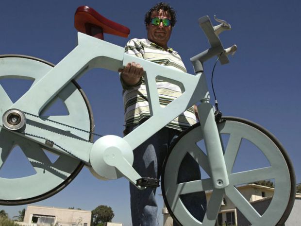 Cardboard bike 3