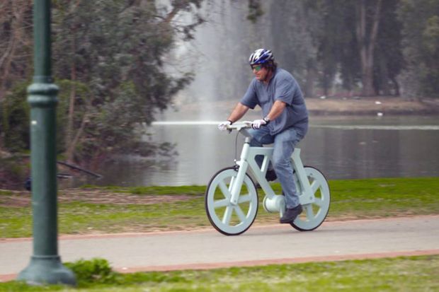 Cardboard bike 2