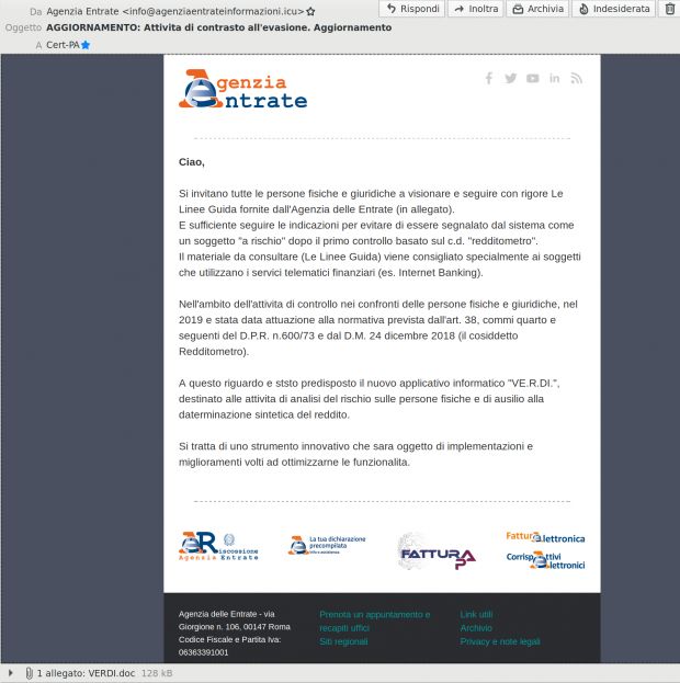 ransomware maze agenzia entrate