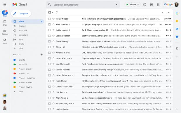 new gmail view 1