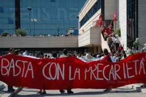 Lavoratori di Atesia in corteo, 22 giugno 2005