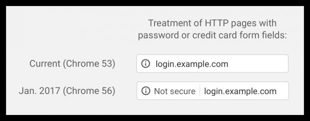 chrome https