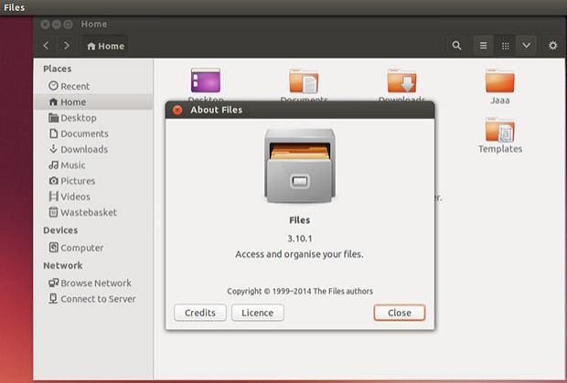 ubuntu 1404 nautilus files