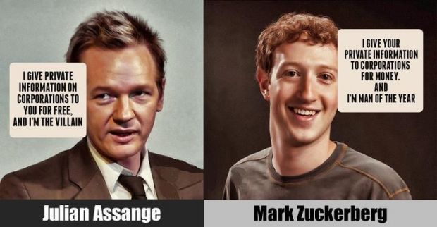 assange zuckerberg