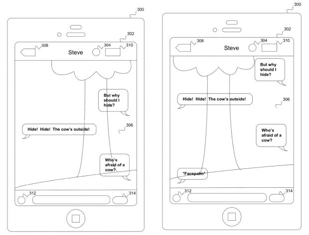 apple sms brevetto