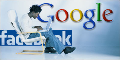 facebook - google