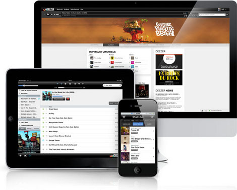 deezer streaming musica