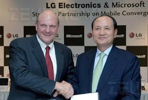 Accordo Microsoft Lg cellulari mobile computing