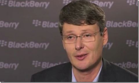 Thorsten Heins ceo rim blackberry