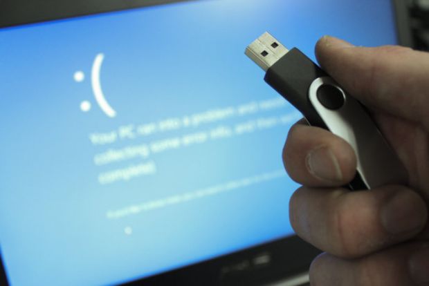 chiavetta usb windows 10 bsod