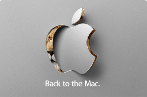 Apple Back to the Mac 20 ottobre OS X 10.7 Lion