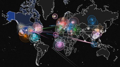 mappa hacking tempo reale