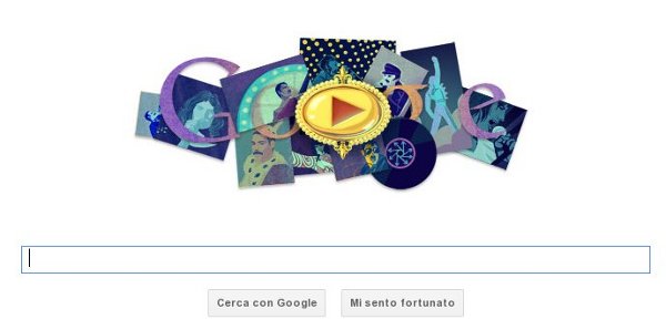 Doodle compleanno Freddy Mercury Google Queen