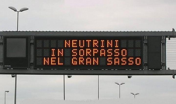 neutrini gran sasso