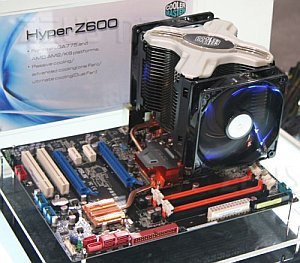 Coolermaster Hyper Z600, il dissipatore a X