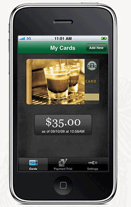 Starbucks si paga con l'iPhone BlackBerry iPod