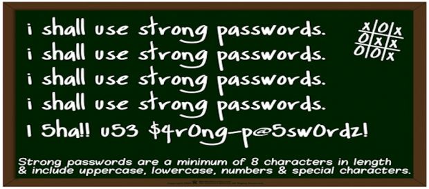 strong passwords