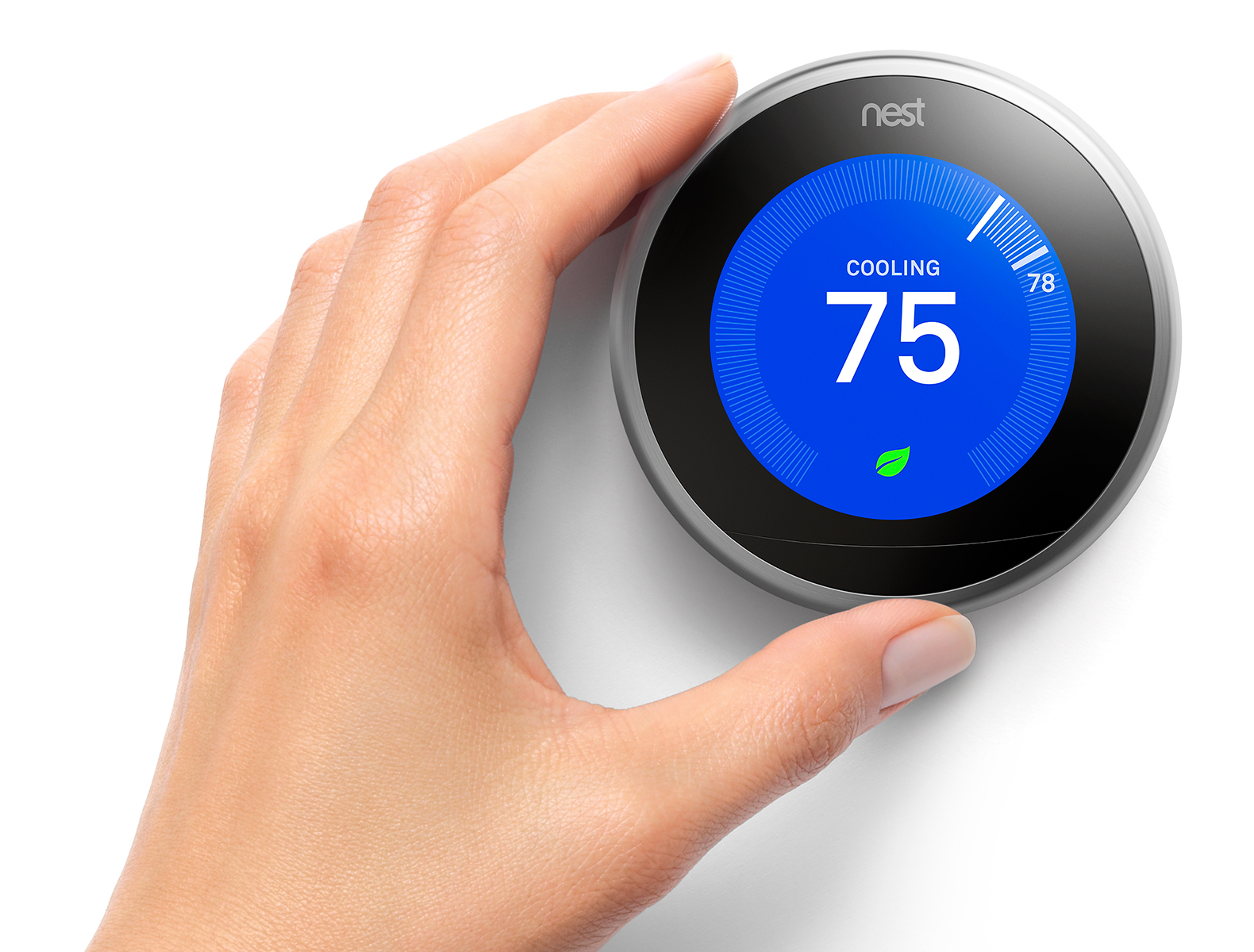 How to turn on fan only on nest