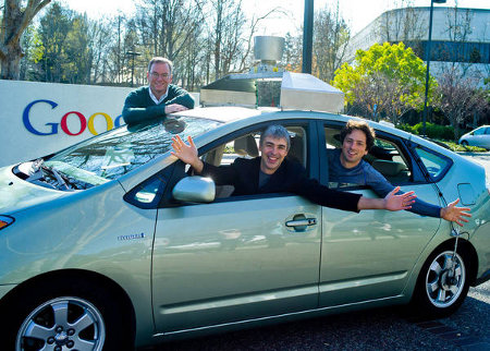 Google Prius robot incidente tamponamento