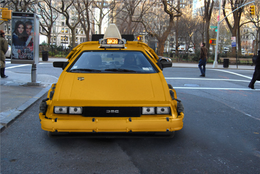 DeLorean NYC Taxi Mike Lubrano 3