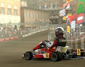 Gran Turismo 5 Siena contro Sony Palio bandiere