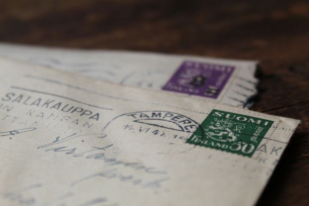 danimarca addio posta lettere