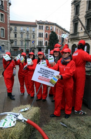 ActionAid biocarburanti fame nel mondo