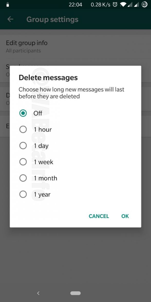 whatsapp messaggi a tempo