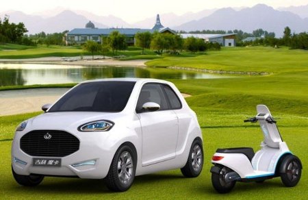 Geely McCar auto elettrica scooter