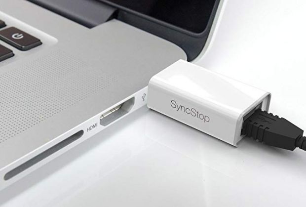 syncstop preservativo usb