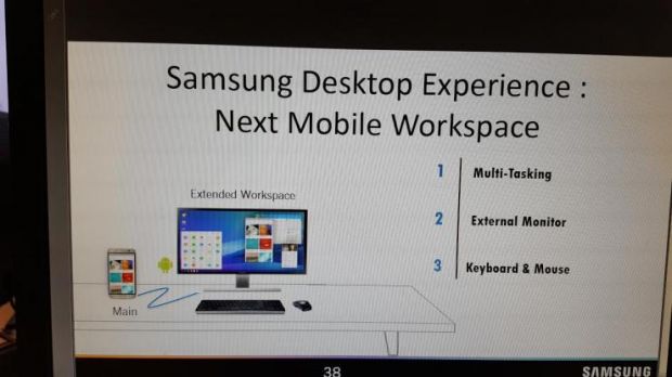 galaxy s8 desktop experience