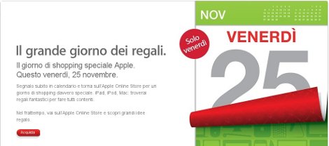 apple black friday italia