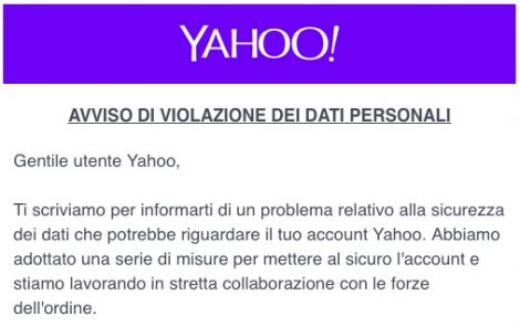 yahoo violato