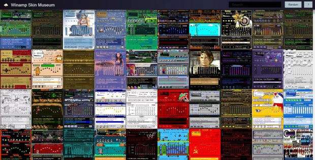 winamp skin museum