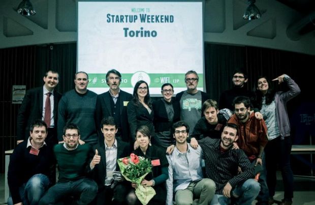 130322 StartupWeekendTorino TheWinnersWithJudges