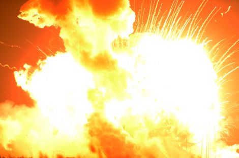 antares explosion nasa