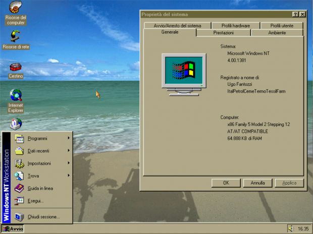 windows nt 4 30 anni