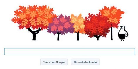 google doodle autunno