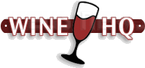 Il logo di winehq