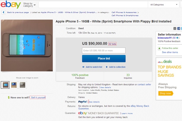 flappy ebay