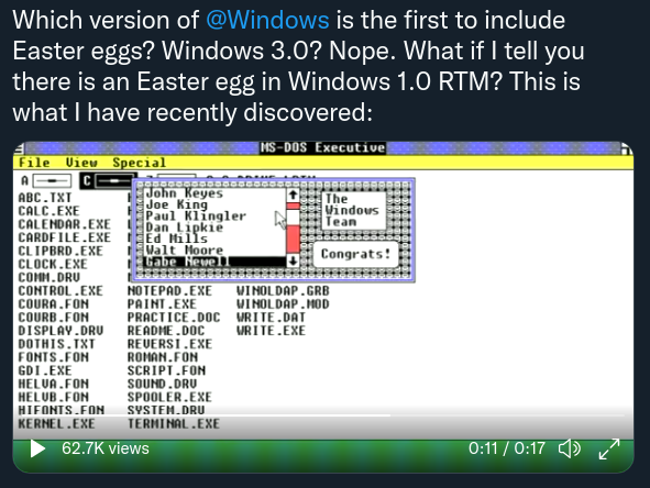 easter egg windows 1 gabe newell