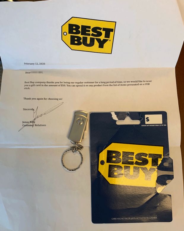 chiavetta usb scam bestbuy