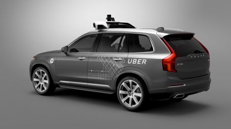 uber volvo taxi autonomo