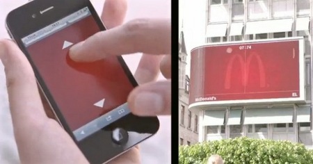 McDonald's pong stoccolma smartphone