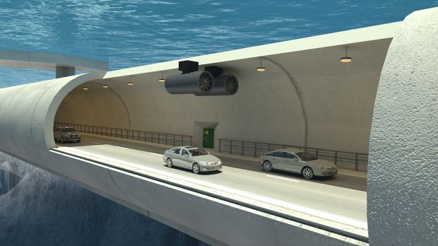 norvegia tunnel galleggiante