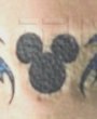 Il topo della Disney in un tatuaggio