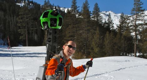 google trekker street view